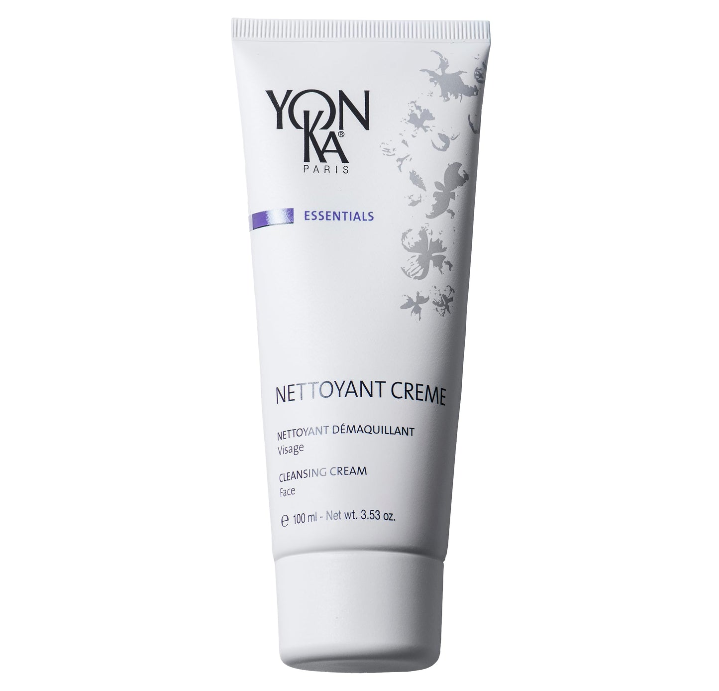 Yonka Nettoyant Creme | Cleansing Makeup Remover Cream | Remove Impurities with Calming Peppermint and Plant Glycerin | For Sensitive to Acne Prone Skin | Paraben-Free | 3.53 oz