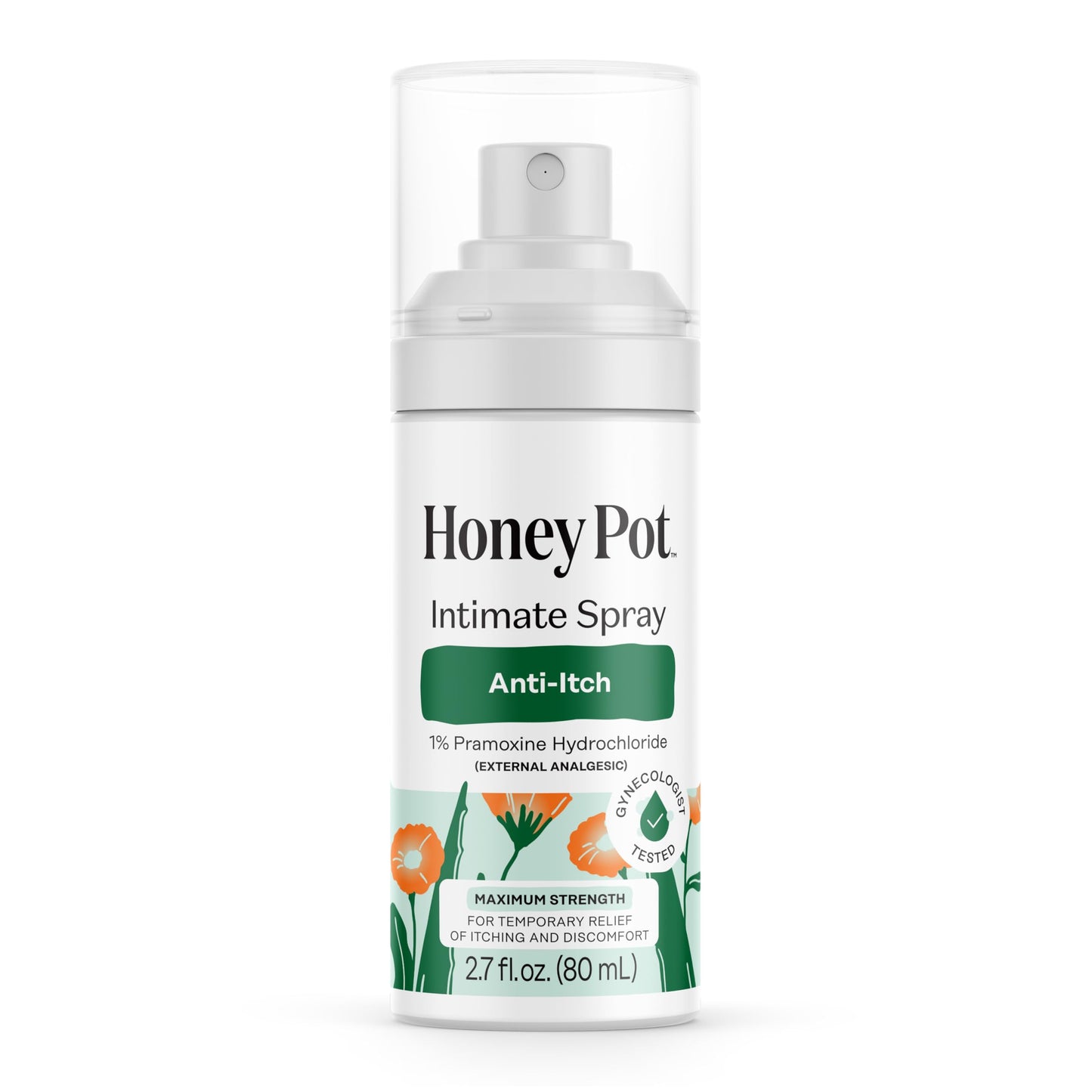 The Honey Pot Company - Feminine Anti-Itch Soothing Wipes & Anti-Itch Spray Bundle - At Home or On the Go Medicated Wipes & Spray to Relieve Itching & Discomfort - Maximum Strength - Feminine Care