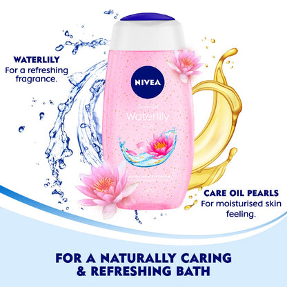 Nivea Bath Care Shower Water Lily Oil, 250 ML