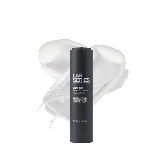 Lab Series Men's Max LS Lotion - Face Cream - Anti Aging Moisturizer - Improves Skin's Tone, Firmness, and Texture - Skin Care for Men, 1.5 Fl Oz