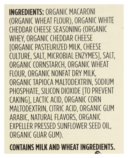 365 by Whole Foods Market, Macaroni And Cheese White Cheddar Shells Organic, 6 Ounce