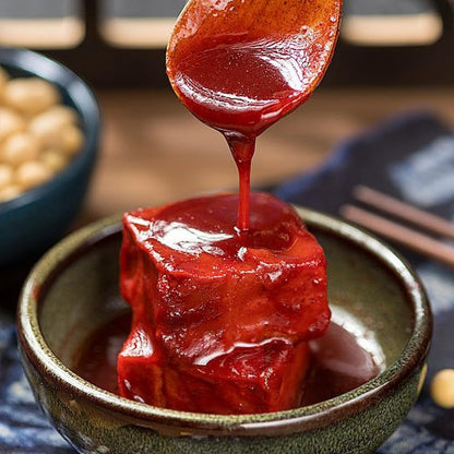 DAMAICHUHAI Fermented Bean Curd，Firm Tofu Fermented Foods，Chinese Red Bean Curd，Suitable For Hot Pot, Stir-Fry, Cold Dishes, Noodles，360g/12.6oz，腐乳