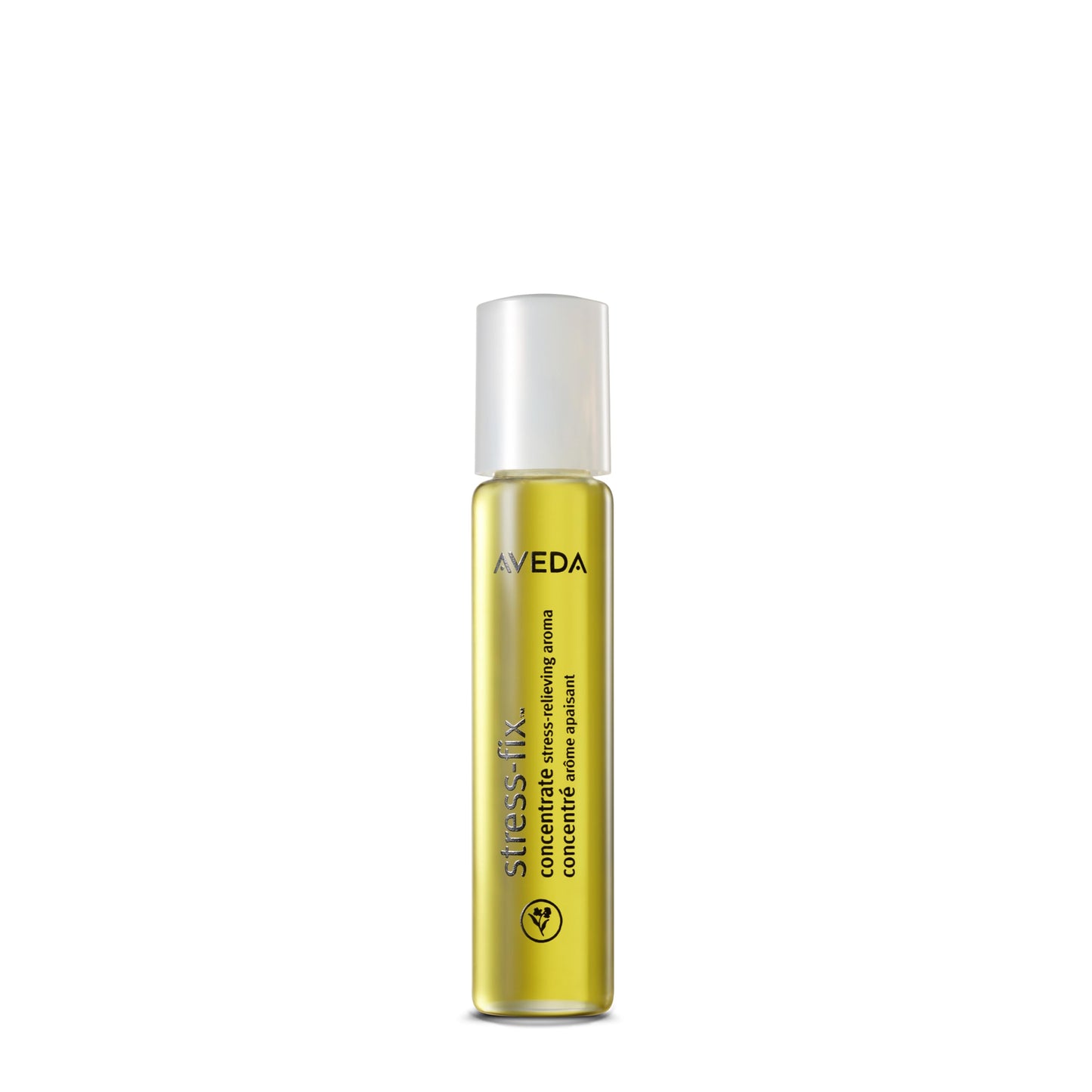 Aveda Stress-Fix Concentrate Rollerball | Shown to Reduce Feelings of Stress | with Aroma of Lavender, Lavandin, Clary Sage, 0.24 Fl Oz
