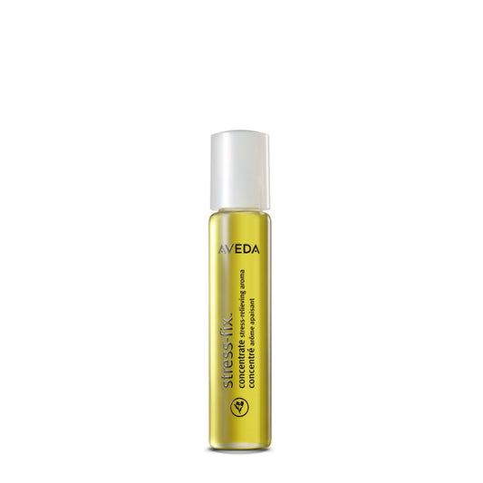 Aveda Stress-Fix Concentrate Rollerball | Shown to Reduce Feelings of Stress | with Aroma of Lavender, Lavandin, Clary Sage, 0.24 Fl Oz