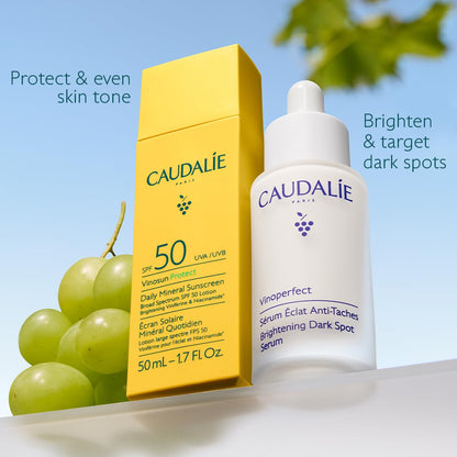 Caudalie Vinosun Protect Daily Mineral Sunscreen SPF50-50 mL