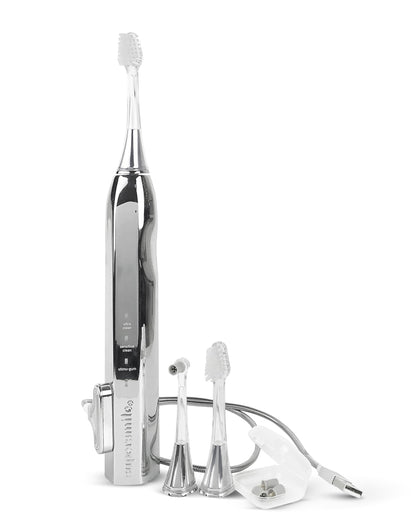 Supersmile Zina45™ Sonic Pulse Toothbrush – Angled Brush with polishing Head for Advanced Cleaning – for Visibly Whiter Teeth and Healthier Gums