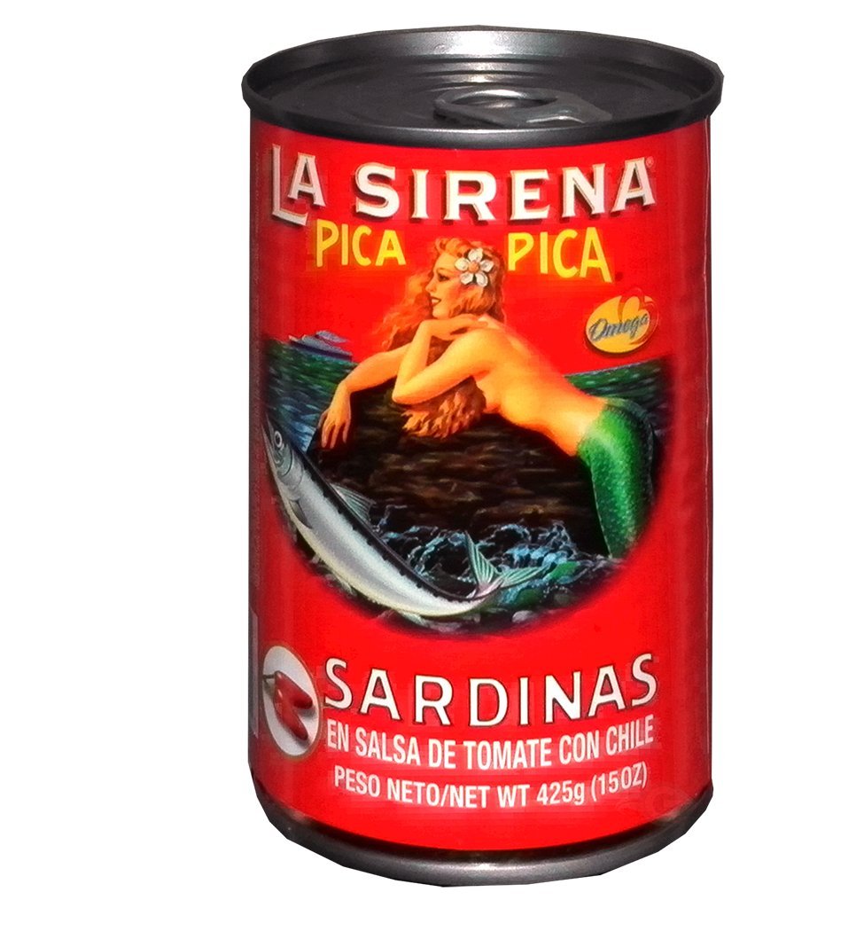 La Sirena Sardines Pica Pica 15 oz