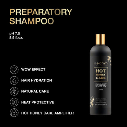 Elchim Hot Honey Care Preparatory Shampoo, 8.5 fl. oz.