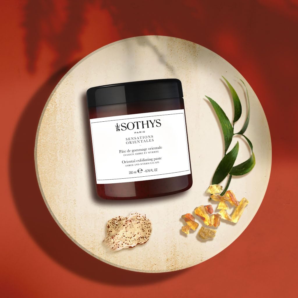 SOTHYS Oriental Exfoliating Paste | Amber & Myrrh Escape | Gentle Body Scrub with Shea Butter | Softens & Smooths Skin