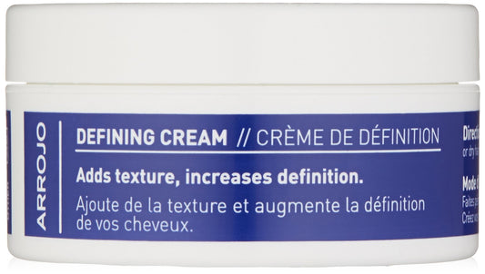 ARROJO Defining Hair Cream – Hair Styling Cream to Add Texture & Definition – Forming Cream w/Beeswax & Lanolin Wax – Hair Products for Men & Women for All Hair Types (1.7 oz)