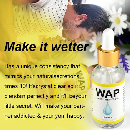 Organic Yoni Slime WAP Oil for Vaginal Moisture, Tightening & pH Balance | Herbal Feminine Vaginal Wellness Oil for Dryness, Rejuvenation, and Vaginal Health (30 ml, Original)