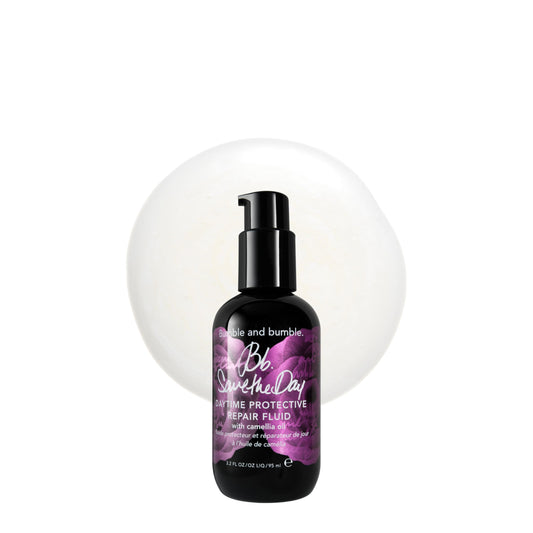 Bumble and bumble. Save the Day Protective Hair Repair Fluid Daily Serum | Softens and Strengthens | UV Filter | For All Damaged Curly, Wavy, Straight Hair Types, 3.2 Fl Oz