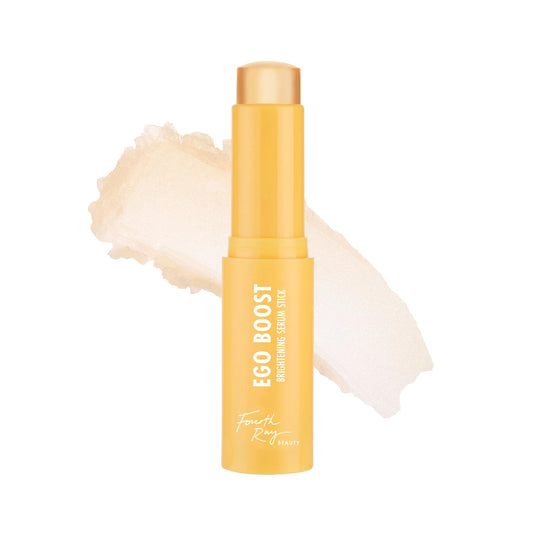 ColourPop Brightening Vitamin C Serum Stick - Face & Under Eye Balm Stick for Glowy Summer Makeup Prep - Enriched with Turmeric to Help Approve the Appearance of Redness - Ego Boost (0.25 oz)