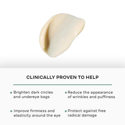 Replenix Brightening Eye Cream, Medical-Grade Hydrating Under Eye Treatment for Dark Circles & Puffiness with Hyaluronic Acid (0.5 oz)