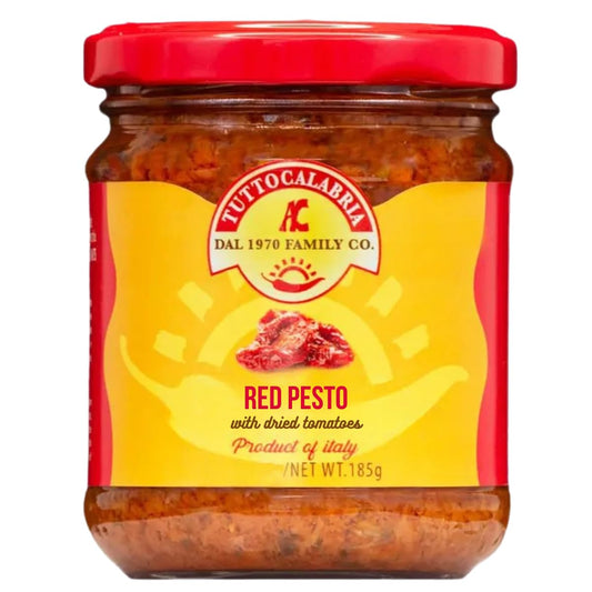 TUTTOCALABRIA, Red pesto with dried tomatoes, 6.52 oz (185 g), Product of Italy