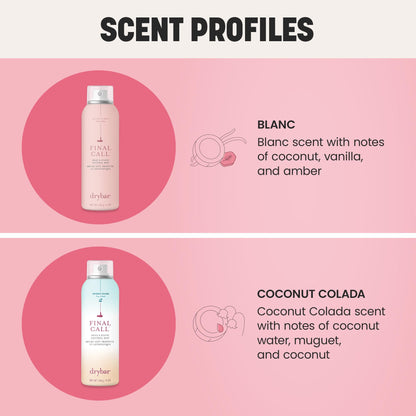 Drybar Final Call Frizz & Static Control Mist | Fights Frizz, Tames Flyaways to Maintain Smooth and Shiny Blowouts, 24 Hour Frizz Control & 72 Hour Static Control
