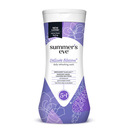 Summer's Eve Delicate Blossom & Golden Glamour Daily Feminine Body Washes, 15 fl oz Each