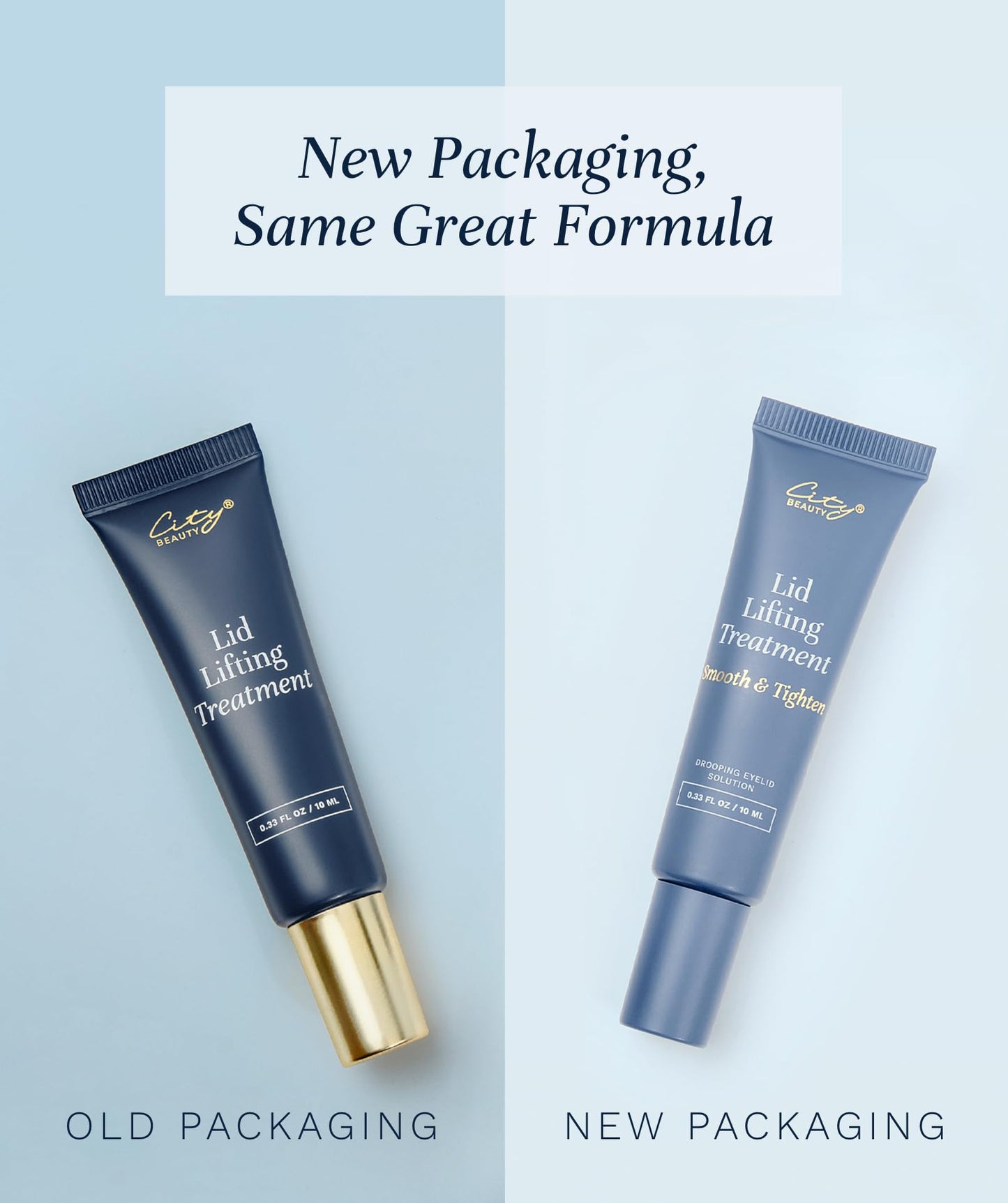 City Beauty Lid Lifting Formula – Eye Cream for Aging Eyelids – Instant Appearance Lift & Firming Support – Diamond Powder & Hawthorn Extract Blend