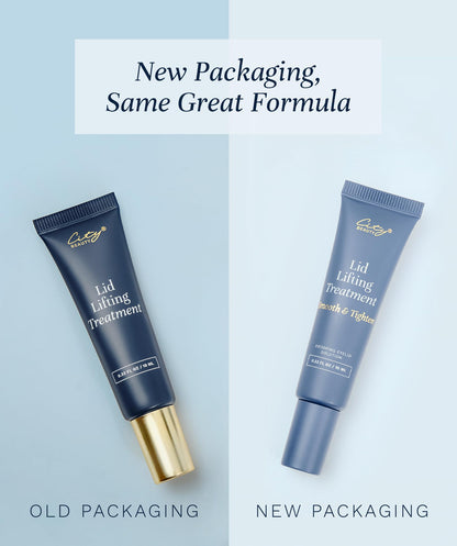 City Beauty Lid Lifting Formula – Eye Cream for Aging Eyelids – Instant Appearance Lift & Firming Support – Diamond Powder & Hawthorn Extract Blend