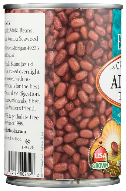 Eden Organic Adzuki Beans 15.0 OZ(Pack of 4)4