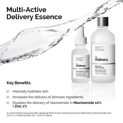 The Ordinary Multi-Active Delivery Essence, Hydrating Skincare Face Essence for Softer and Smoother Glass Skin