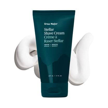 Ursa Major Natural Shave Cream | Non-irritating, Vegan and Cruelty-Free | Formulated for Men and Women | 5 ounces