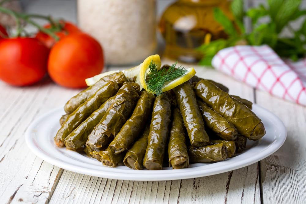 Sanniti Dolmas Stuffed Grape Leaves | Ready to Eat, 70 oz