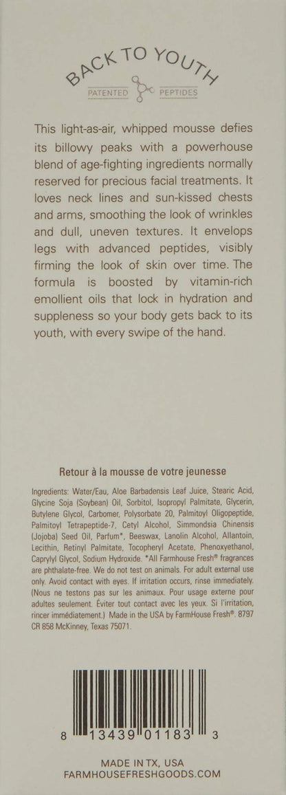 FarmHouse Fresh Moon Dip Back to Youth Ageless Mousse for Hands, Oatmeal, 2 fl. oz.