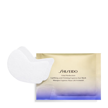 Shiseido Vital Perfection Uplifting and Firming Express Eye Mask - Pure Retinol Under-Eye Mask That Visibly Lifts & Firms - Targets Dark Circles & Under-Eye Bags