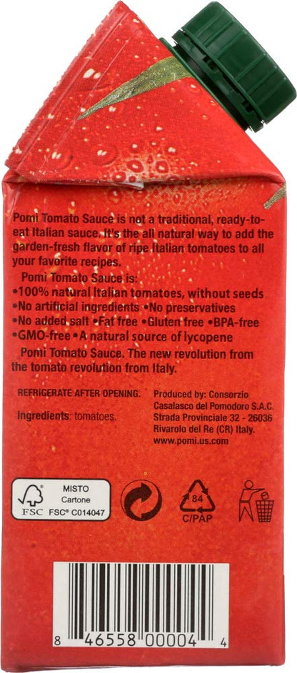 Pomi Sauce Tomato, 17.64 oz (2 Pack)