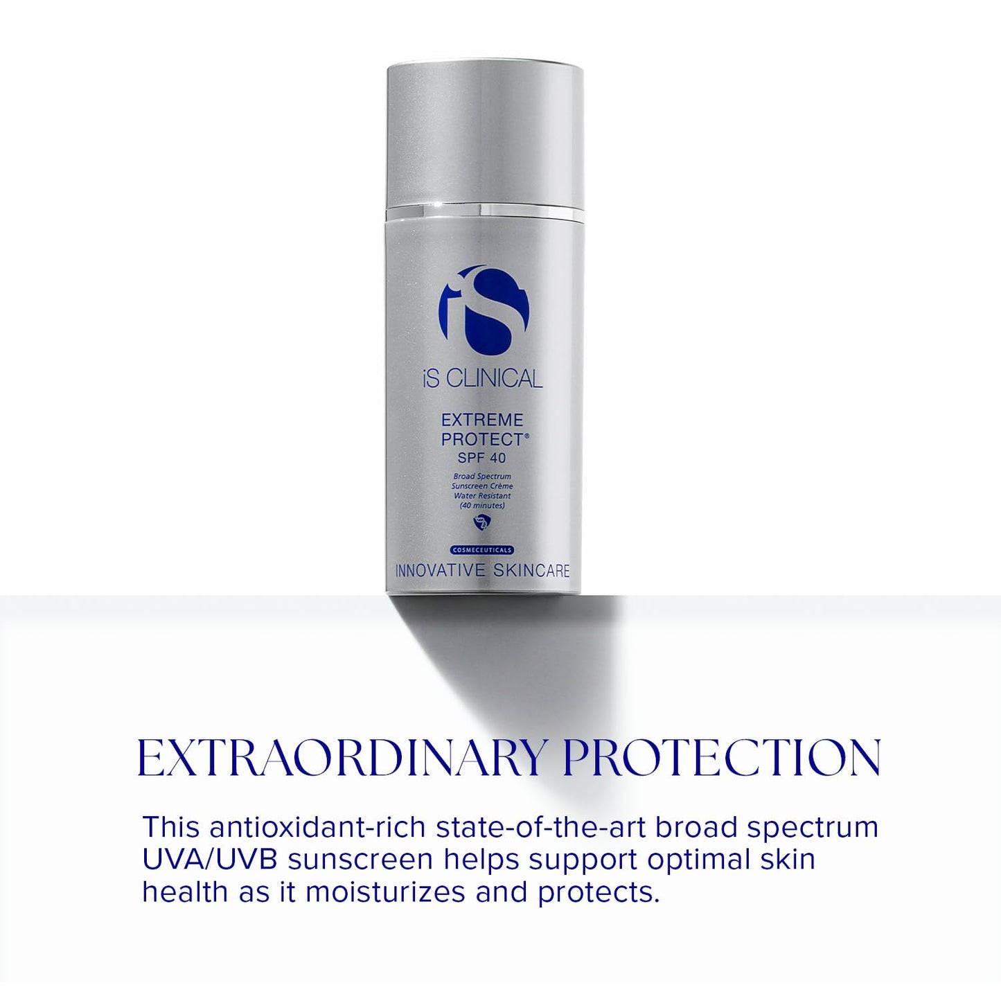 iS CLINICAL Extreme Protect SPF 40, Tinted Sunscreen; Daily Face Moisturizer with SPF; Hydrating Treatment Sunscreen
