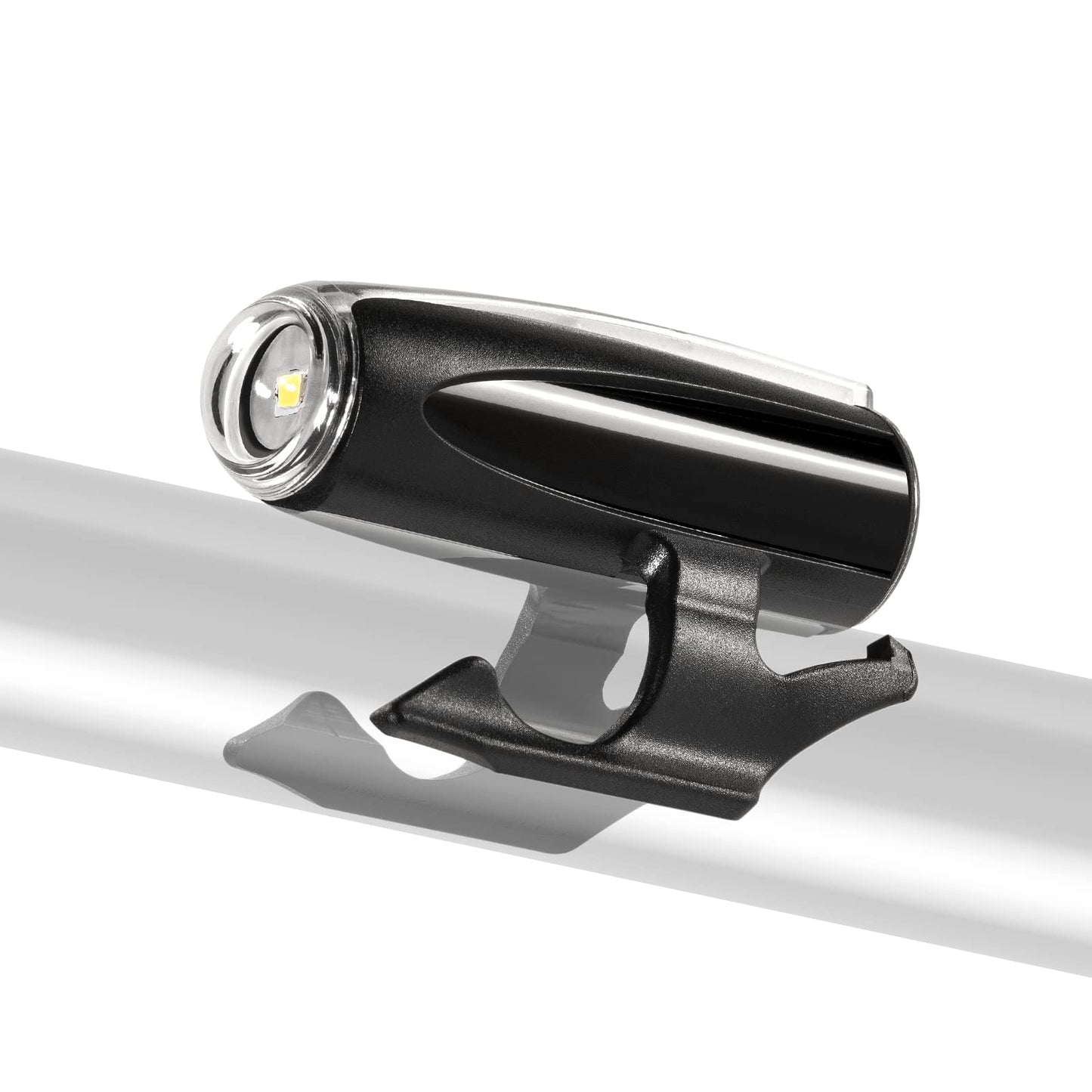 Cane-Lite LED Light, 100 Lumen Clip-On Flashlight for Canes, Walker Accessories, Wheelchairs, Hands-Free, Water Resistant, AA Battery, Night Safety Mobility Light for Elderly, Senior Walking Aid