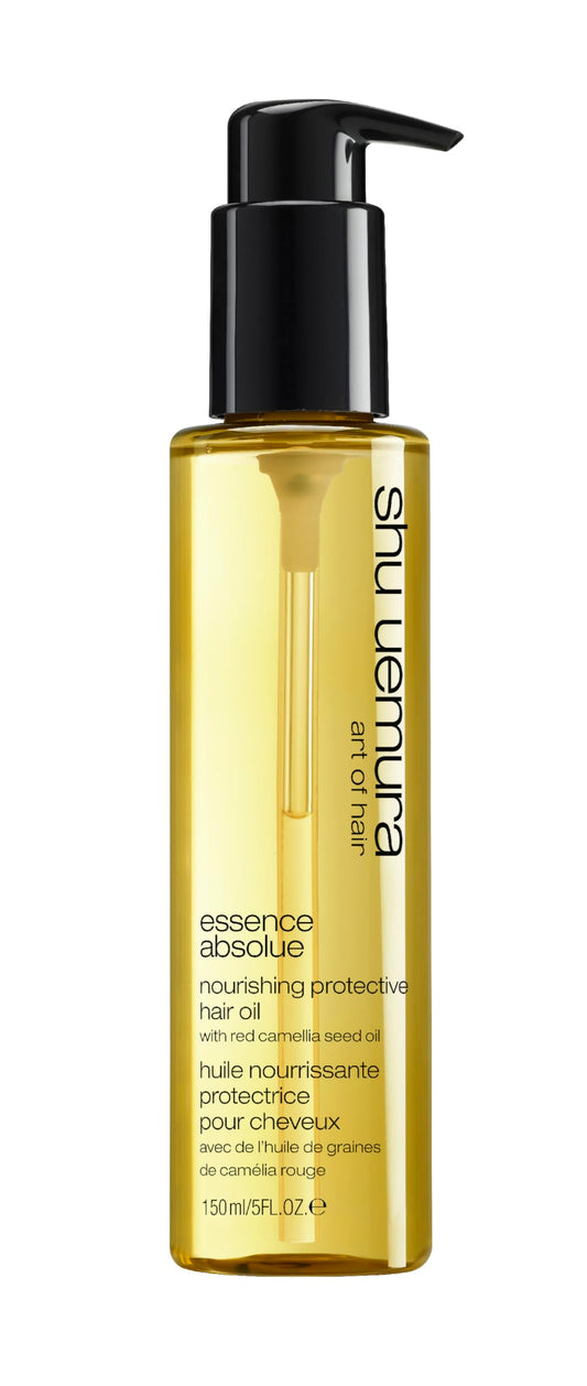 shu uemura art of hair Essence Absolue Nourishing Protective Hair Oil - Lightweight Multi-Benefit, Hydrates, Adds Shine, and Reduces Frizz with Heat Protection, With Japanese Camellia Oil