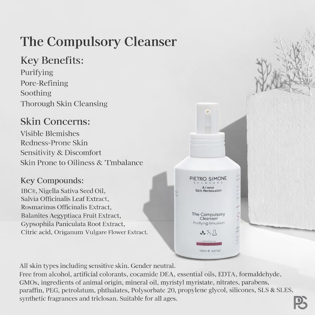 Pietro Simone Skincare Compulsory Cleanser