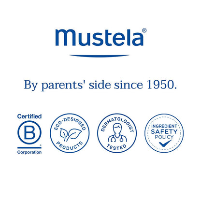 Mustela Maternity Stretch Marks Set - Natural Pregnancy Skincare - Contains Stretch Marks Cream & Belly Oil - EWG Verified & Fragrance-Free - 2 Items Set