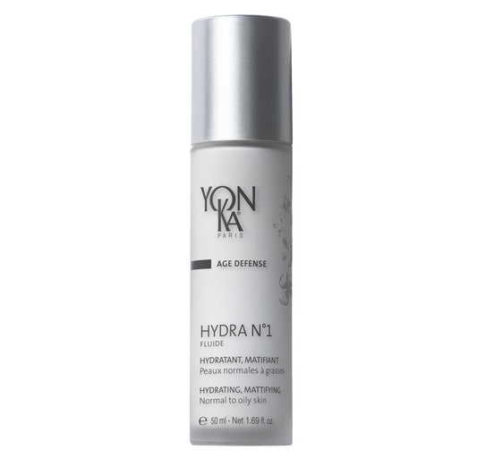 YON-KA AGE DEFENSE HYDRA NO. 1 FLUIDE Hydratante, Reparatrice Fluid (1.7 Ounce / 50 Milliliter) - Non-Greasy Hydrating Fluid Designed For Oily Skin Types