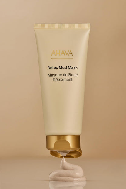 AHAVA Cleanse Detox Mud Mask - Dead Sea Mud-Based Mask to Maintain Your Skin’s Wellness & Radiance, Contains Kaolin, Hyaluronic Acid, OsmoGuard™- ‘Urban Shield’ Patent & Exclusive Osmoter™, 3.4 fl.oz