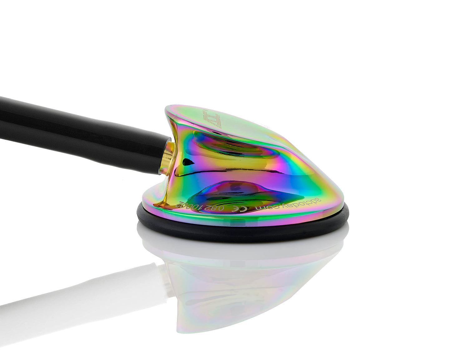 ADC Adscope 600 Platinum Series Cardiology Stethoscope with Tunable AFD Technology, 27 inch, Iridescent Tactical
