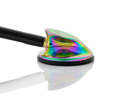 ADC Adscope 600 Platinum Series Cardiology Stethoscope with Tunable AFD Technology, 27 inch, Iridescent Tactical
