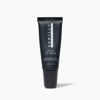 DRMTLGY SPF 25 Lip Balm – Hydrating & Nourishing Lip Protection with Avocado, Shea Butter & Cocoa Butter – Broad Spectrum UVA UVB Shield – Non-Sticky, Smooth Finish – .25 oz