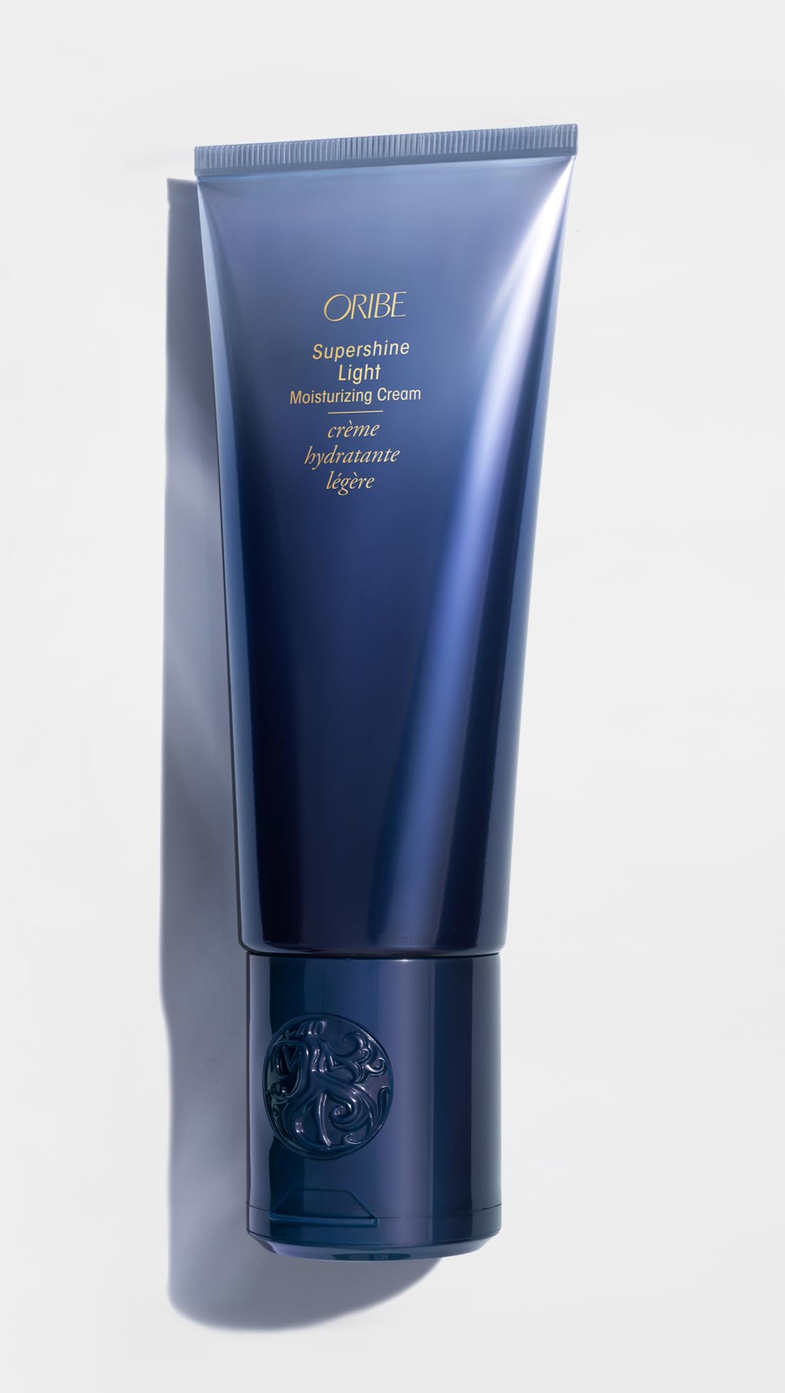 Oribe Supershine Light Moisturizing Styling Cream - Adds Shine & Smooths Frizz With Heat Protection - Blowout Primer, Air Dry Cream & Style Finisher - For Fine & Medium Hair - 5 oz