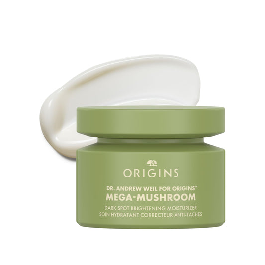 Origins Mega-Mushroom Dark Spot Cream | Reduces Visible Hyperpigmentation & Post-Acne Marks | With Vitamin C & Reishi Mushroom, 1.7 Fl Oz