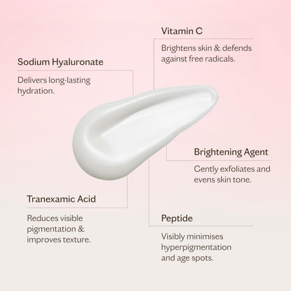 MZ SKIN Brighten & Perfect Vitamin C Serum 1.01 fl oz - 10% Brightening Treatment for Dark Spots, Pigmentation to Reveal Glowing Renewed Skin, With Tranexamic Acid