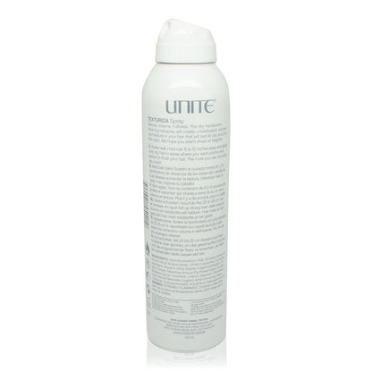 UNITE Hair – TEXTURIZA Texturizing Spray – Dry Finishing Spray for Weightless Volume, Texture & Medium Workable Hold – UV & Thermal Protection – 7 Oz