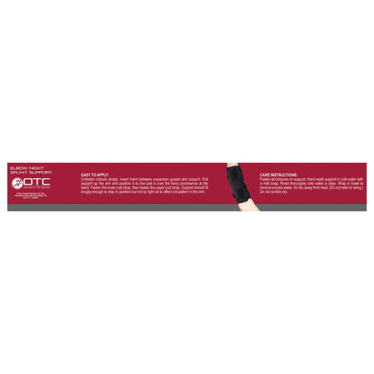 OTC Elbow Splint, Night Splint Immobilizer and Brace Support, X-Large