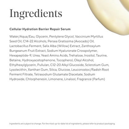 Murad Cellular Hydration Barrier Repair Serum - Hydrating Face Serum Repairs Lipid-Depleted Skin Barrier- Hexapeptide-9, Bilberry, and Hyaluronic Acid Delivers Stronger Healthier Skin