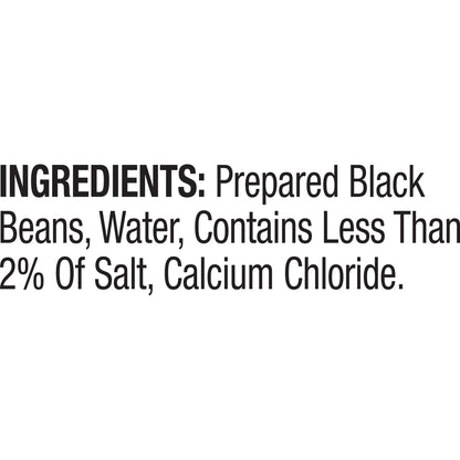 Ortega Black Beans, Original Flavor, 15 Ounce
