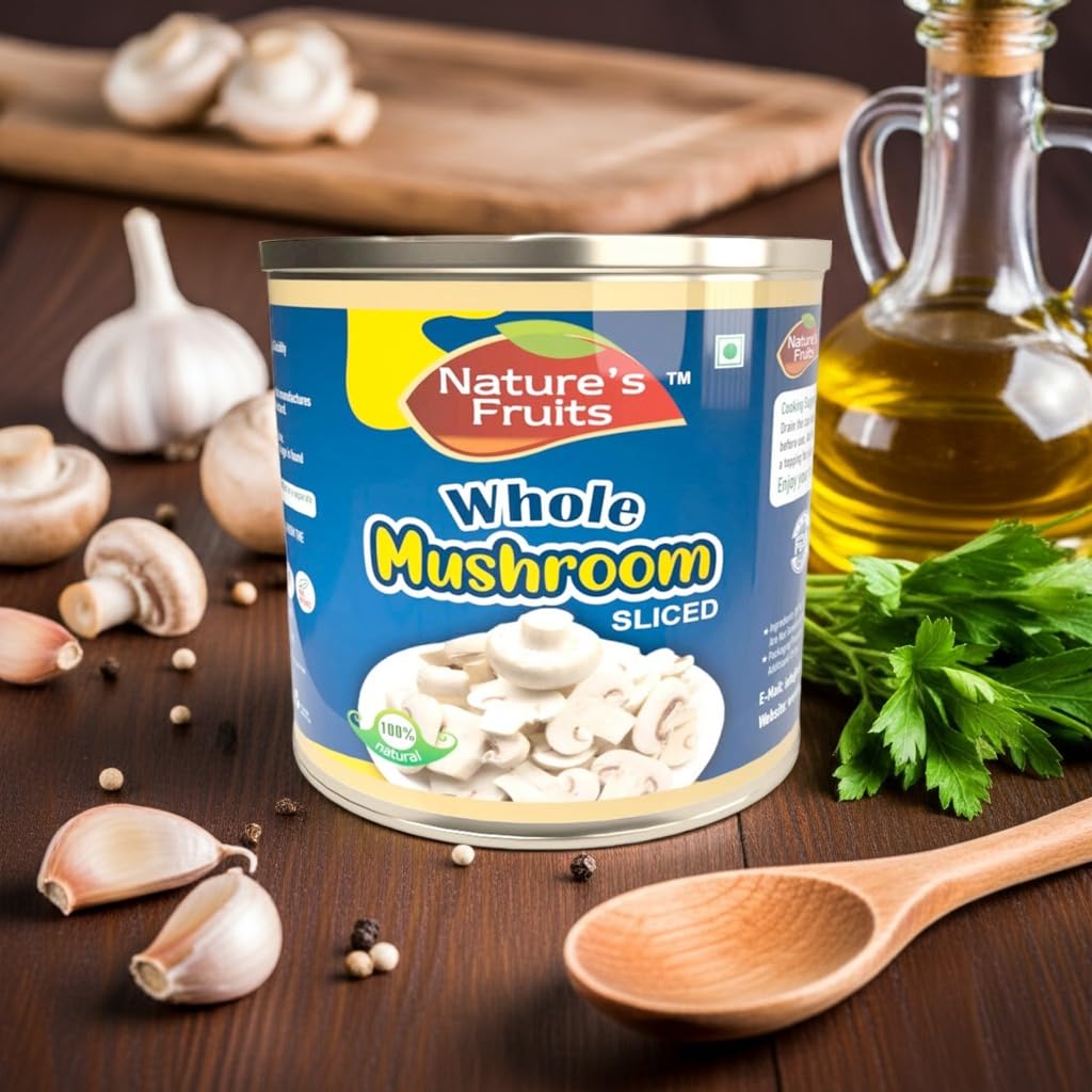 Sliced Mushrooms in Brine – 29 oz – Ready-to-Use & Shelf-Stable – Perfect for Stir-Fries, Pasta, Gravies & Commercial Kitchens (Pack of 1)