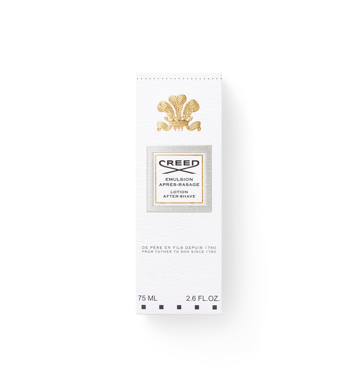 Creed Silver Mountain Water After Shave Balm, Men's Luxury After Shave Moisturizer with a Woody, Citrus & Fruity Fragrance, 75ML