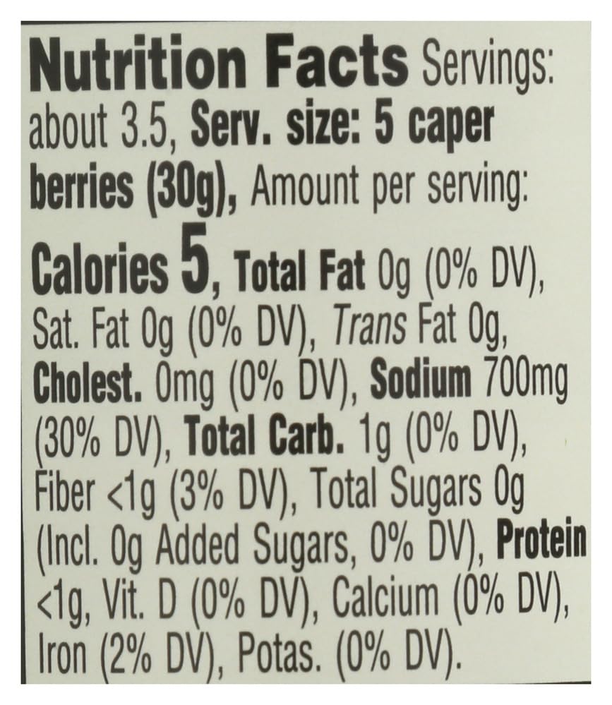 Whole Foods Market, Organic Caper Berries, 4 Ounce
